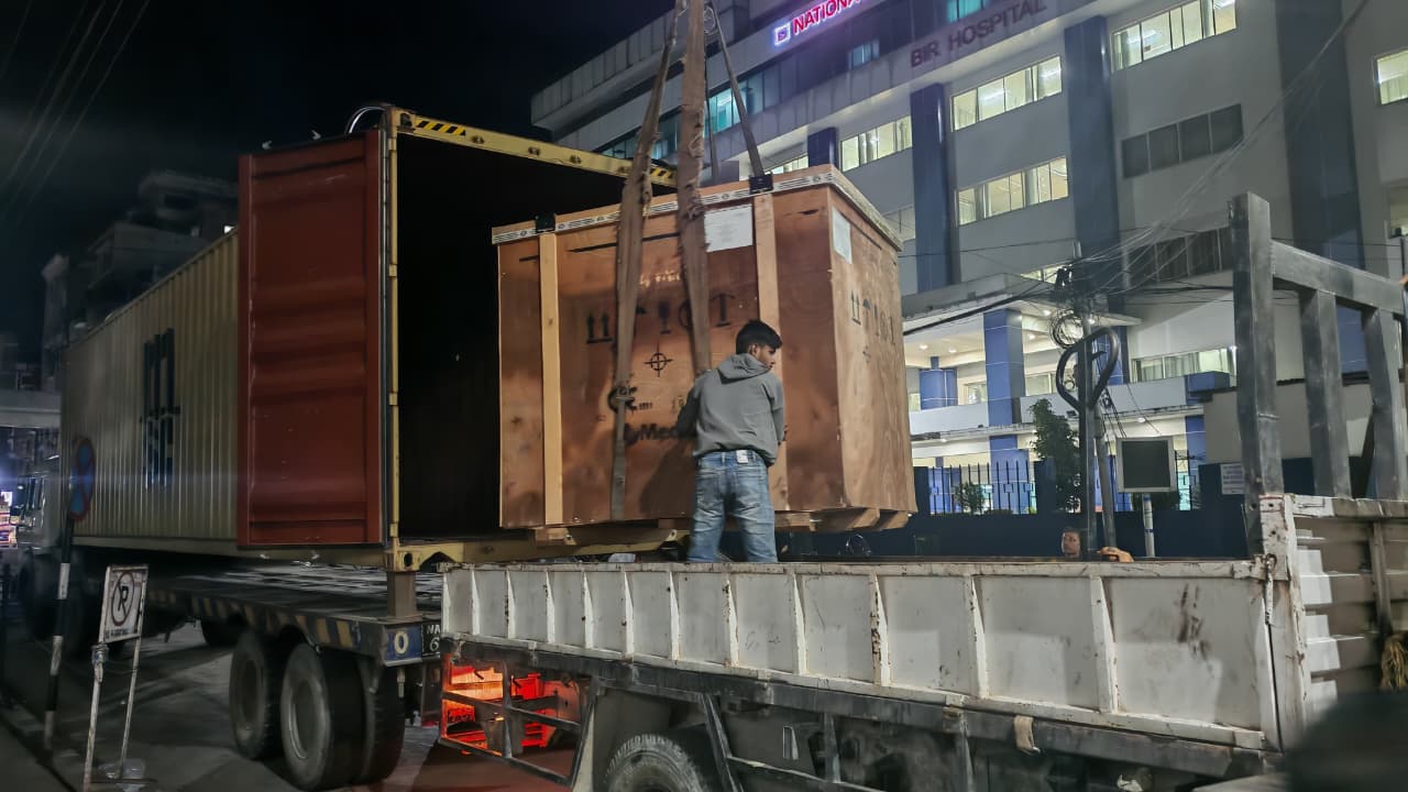 Medical Equipment Delivery – Bir Hospital